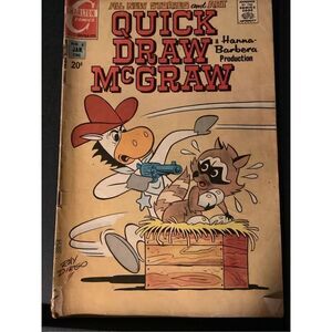 1972 Charlton Comics Quick Draw McGraw Issue No 8